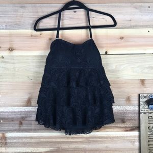 Black maternity swimsuit